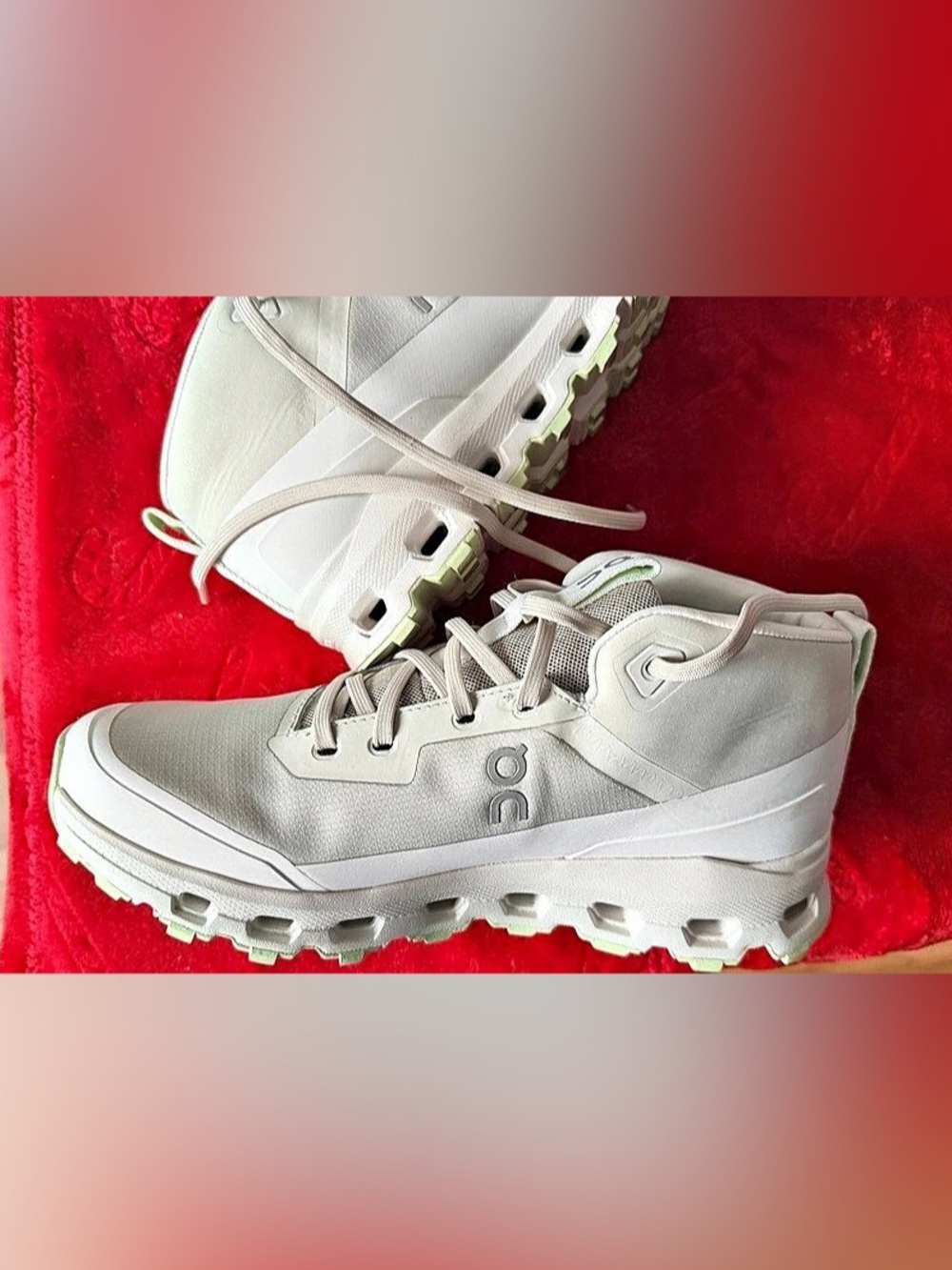 On Cloudrock 2 Waterproof Women's Athletic Shoes White - Picture 3 of 3